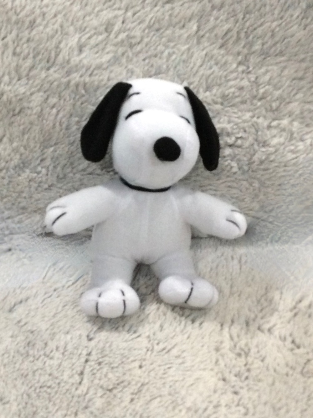 Authentic Snoopy 7.5" Stuffed Peanuts Dog Toy